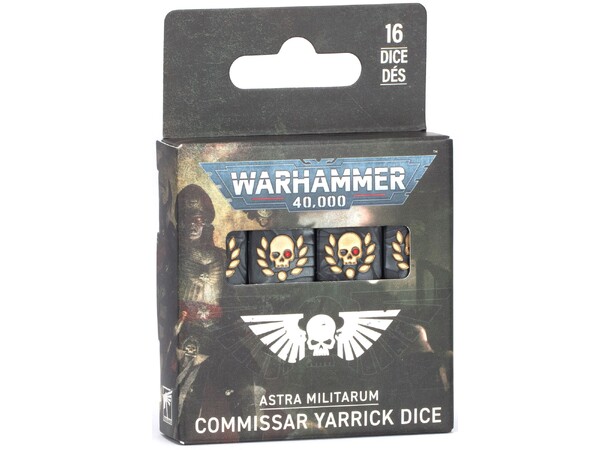 Astra Militarum Commissar Yarrick Dice Warhammer 40K 
