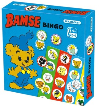 Bamse Bingo Brettspill Norsk utgave