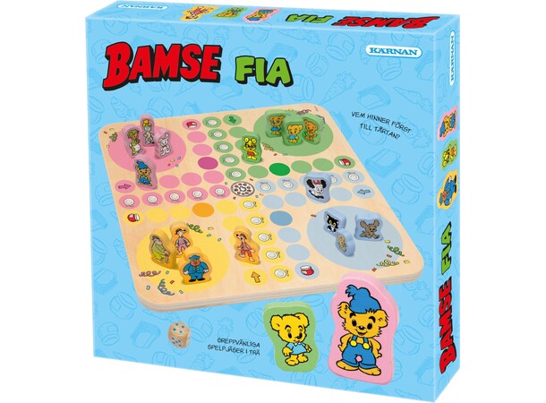 Bamse Fia Ludo - SVENSK 