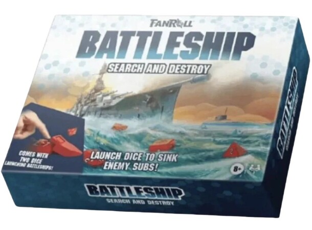 Battleship Search & Destroy Brettspill 