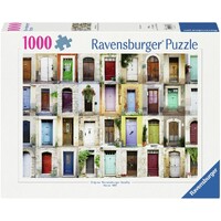 Beautiful Doors France 1000 biter Puslespill - Ravensburger Puzzle