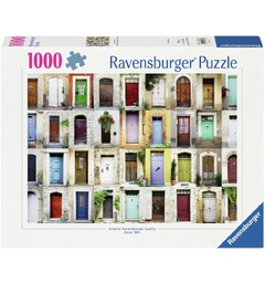 Beautiful Doors France 1000 biter Puslespill - Ravensburger Puzzle