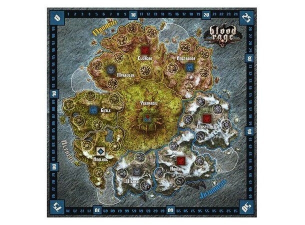 Blood Rage 2nd Edition Brädspel 