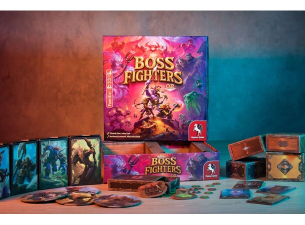 Boss Fighters QR Brettspill 