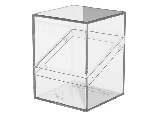 Boulder 100+ Clear Transparent Ultimate Guard Card Box 