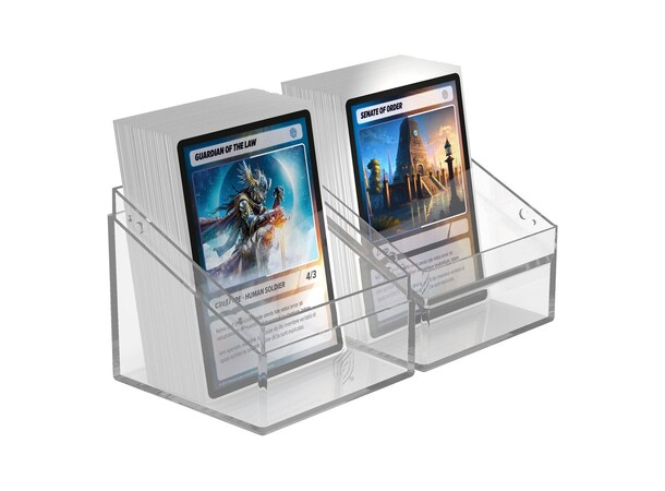 Boulder 100+ Clear Transparent Ultimate Guard Card Box 