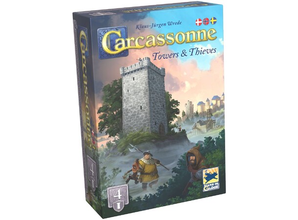 Carcassonne Towers & Thieves Expansion Norsk utgave 