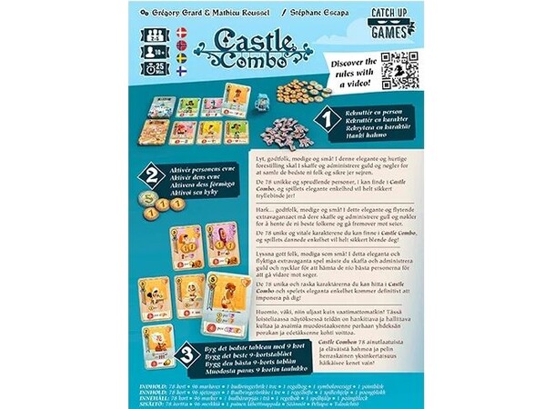 Castle Combo Brädspel Svensk utgåva 