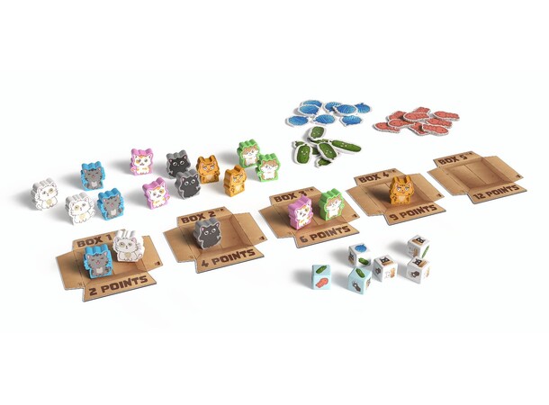 Cats vs Cucumbers Brädspel 