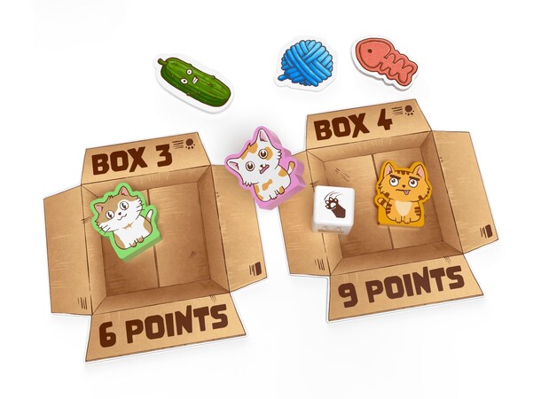 Cats vs Cucumbers Brädspel 