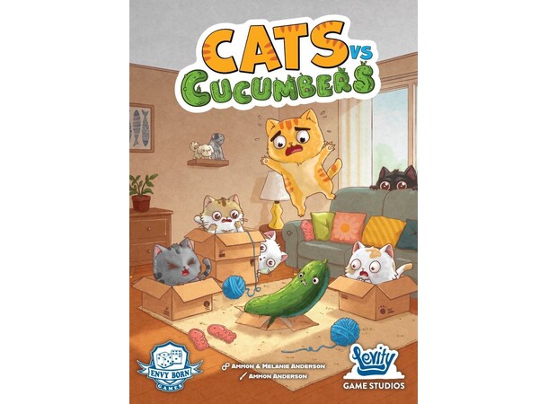 Cats vs Cucumbers Brädspel 