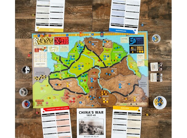 Chinas War 1937-1941 Brettspill 
