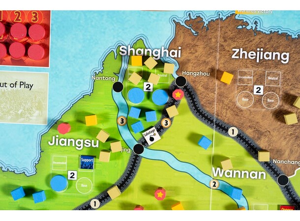 Chinas War 1937-1941 Brädspel 