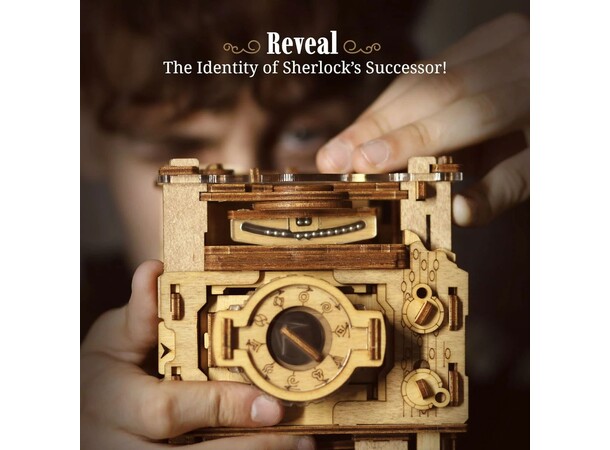 Cluebox Sherlocks Camera Escape Room in a Box 