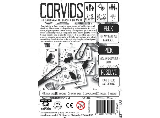 Corvids Kortspel (Upgraded Edition) 