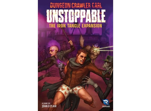DC Carl Unstoppable The Iron Tangle Exp Utvidelse til Dungeon Crawler Carl 