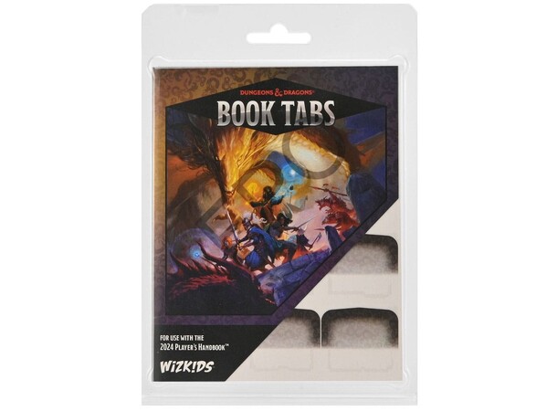 D&D Book Tabs 2024 Players Handbook Dungeons & Dragons 