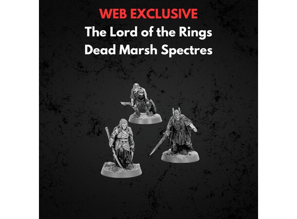 Dead Marsh Spectres Middle-earth Strategy Battle Game 