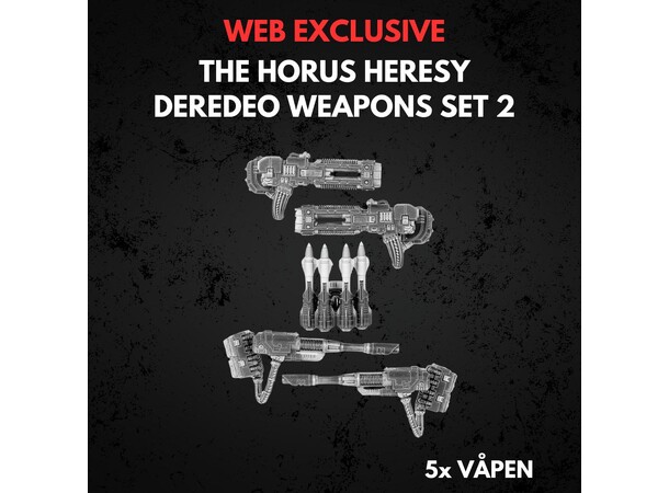 Deredeo Dreadnought Weapons Set 2 Warhammer The Horus Heresy 