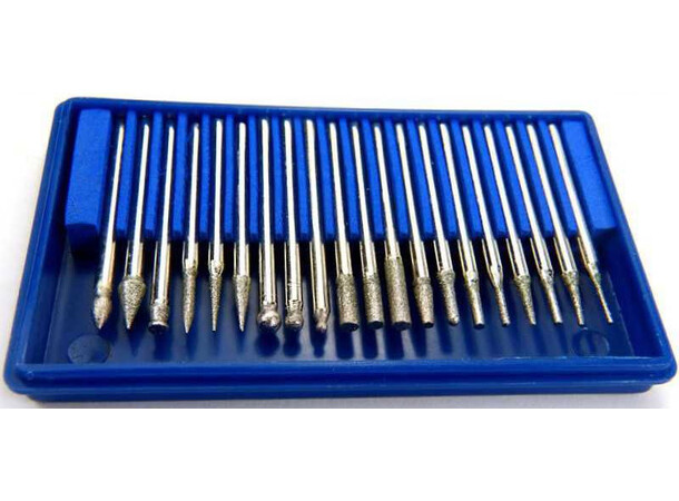 Diamond Burr Set (20 st) Green Stuff World 