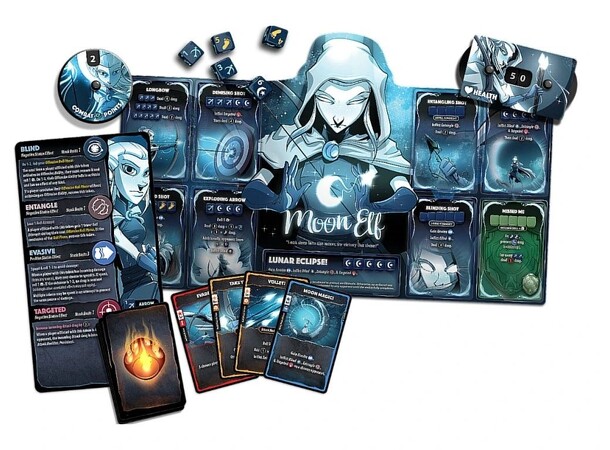 Dice Throne Moon Elf Hero Pack Utvidelse til Dice Throne 