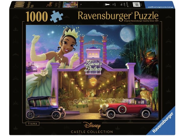 Disney Castle Tiana 1000 biter Ravensburger Puzzle Puslespill 