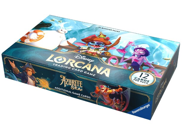 Disney Lorcana Azurite Sea Display Booster Box 