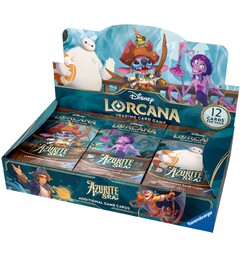 Disney Lorcana Azurite Sea Display Booster Box
