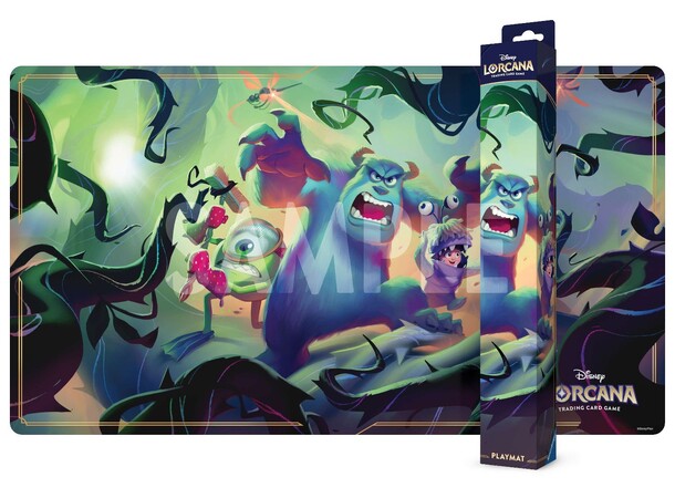 Disney Lorcana Playmat Monsters Inc Attack of the Vine - Set 13 