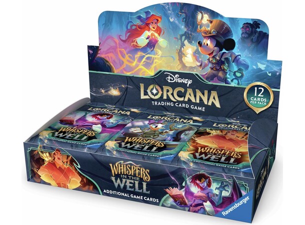 Disney Lorcana Whispers Well Booster Box Whispers in the Well 