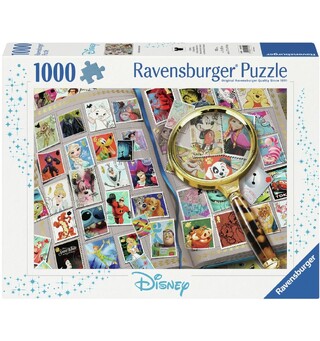 Disney Stamp Album 1000 biter Puslespill Ravensburger Puzzle