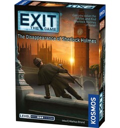 EXIT Disappearance Sherlock Brettspill The Disappearance of Sherlock Holmes