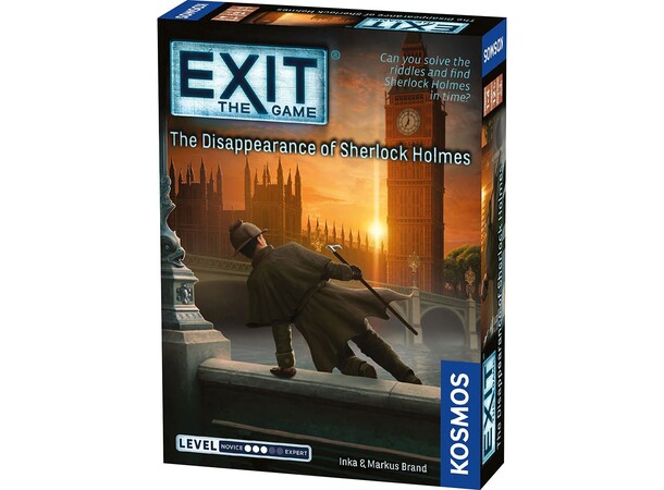 EXIT Disappearance Sherlock Brettspill The Disappearance of Sherlock Holmes 