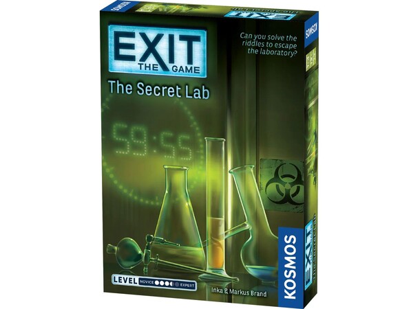 EXIT The Secret Lab Brettspill 