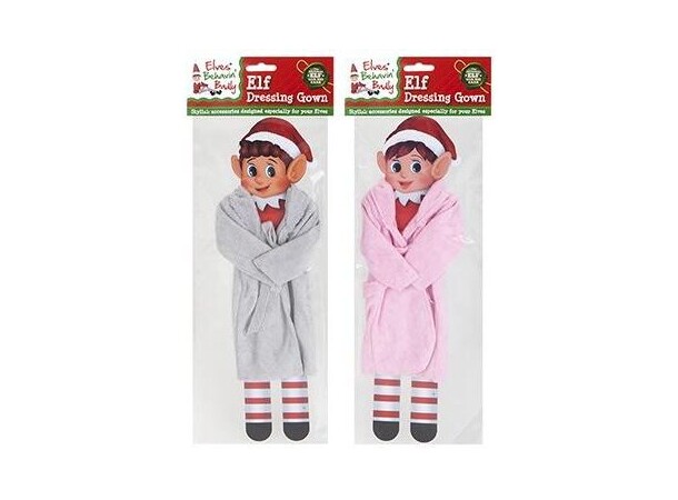Elf on the Shelf Badrock - 1 st Assorterad färg - Grå/Rosa 