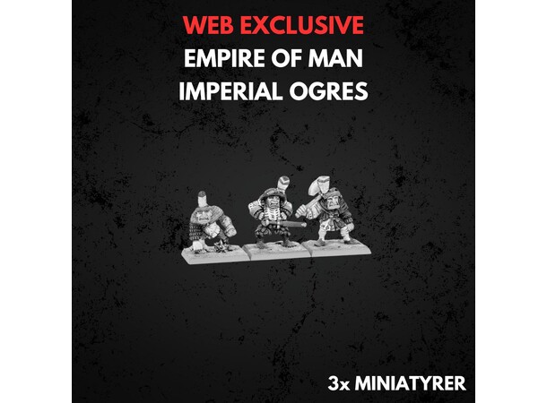 Empire of Man Imperial Ogres Hand Weapon Warhammer The Old World 