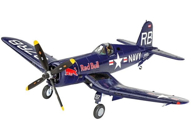 F4U-4 Corsair Flying Bulls 25th Anniv. Revell 1:48 Byggesett 