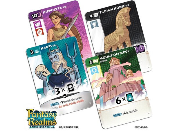 Fantasy Realms Greek Legends Kortspill 