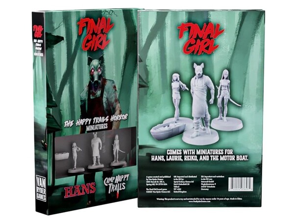 Final Girl Happy Trails Miniatures Utvidelse til Final Girl 
