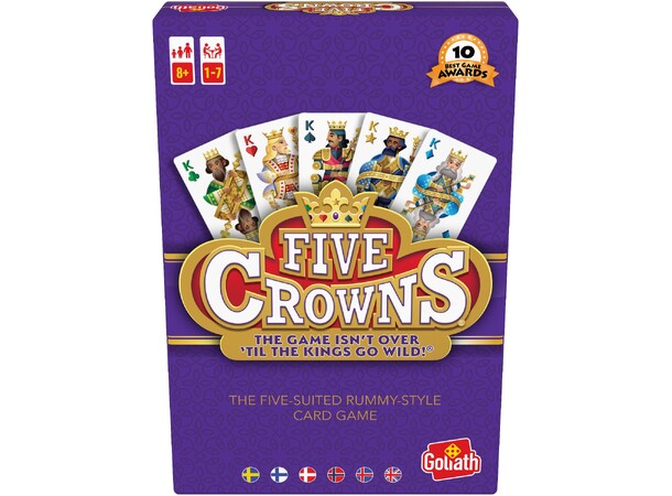 Five Crowns Kortspill - 2025 Norsk utgave 