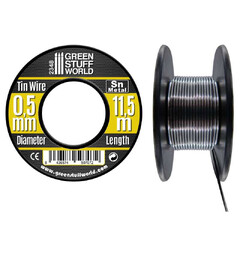 Flexible Tin Wire Roll - 0,5mm (11,5 m) Green Stuff World
