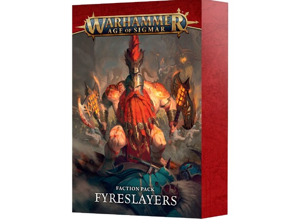 Fyreslayers Faction Pack Warhammer Age of Sigmar