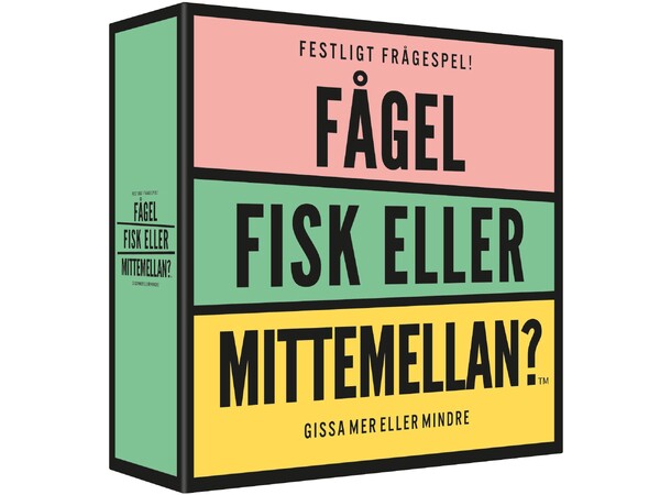 Fågel Fisk eller Mittemellan - SVENSK 