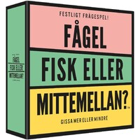 Fågel Fisk eller Mittemellan Partyspel Svensk utgåva