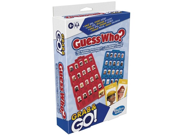 Guess Who Grab & Go - Reiseutgave Norske regler