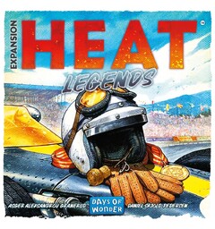 HEAT Legends Expansion Utvidelse til HEAT Pedal to the Metal