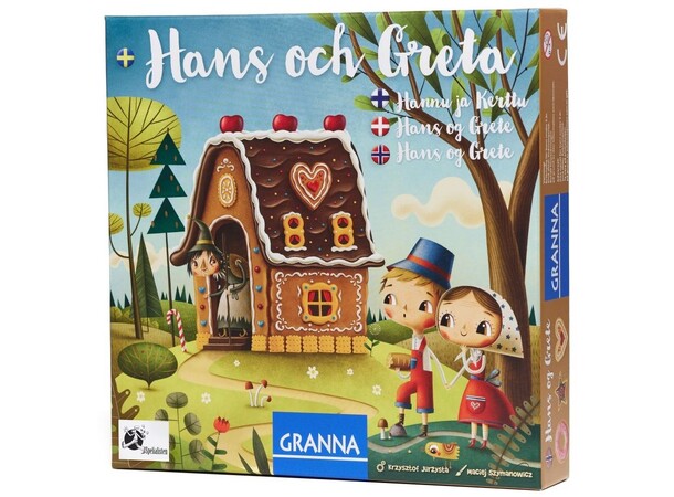 Hans och Greta Brädspel Svensk utgåva 