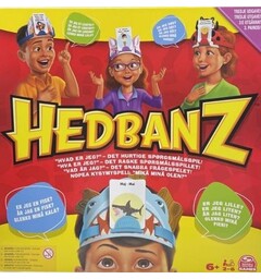 Hedbanz Brettspill - 3. Utgave Norsk utgave