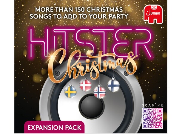 Hitster Christmas Expansion Norsk utgave - Utvidelse til Hitster 