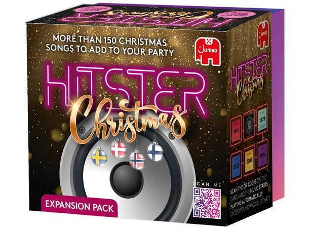 Hitster Christmas Expansion Svensk utgåva - Expansion till Hitster 